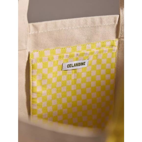 Anthropologie Beaded Beach Tote Canvas Bag. New with Tages - Picture 3 of 4